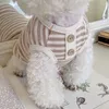 Hundkläder kläder för små hundar husdjur väst sommar bomullskläder katter valp t-shirt chihuahua Yorkshire söta flickor dräkt