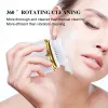 Instrument Ultrasonic Facial Cleansing Brush Electric Ansiktrengöring Byte Borstehuvud för ansiktsskötsel Maskin 360 Roterande verktyg