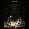 Aquariums Canyon Scenery Fish Tank Simulation Seiryu Stone Landcape Rockery Decoration Claw Small Ornaments Aquarium Valley Resin