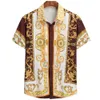 2024 Hawaiian Gerçek Betis Erkek Gömlekler Büyük Boy Giyim Markası Orta Doğu Arap İslam Kopya Sade Bluz Erkekler Tarzı Avrupa 240409