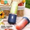 Juicers Xiaomi Mijia Blender elettrico Mixer 40W Mini succo portatile Blender tazza USB USB Extrattore di succo fresco a doppia tazza ricaricabile