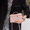 Bolsos de cuero 100% genuinos para mujeres Patrón de serpiente único Bolsas de diseño de marca de lujo de cuero Hobo gris bolso 61wa#