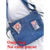 Richme Idol Card Femmes Ita Bags Fi New Denim Subculture Diy Crossbody Sacs HARAJUKU CORÉAN STYLE BOLSO MUJER Z11L #