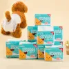 Pieluchy 10pcs/torba pielęgnacja pieluszki dla psów Pet żeński pies dysponujący nieszczelne pieluszki Puppy Super Absorption Fizjologiczne spodnie