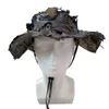 Berretti tattici berretto da baseball uomini cappello camuffato di camouflage esterno cacciabile da pesca da pesca da campeggio da campeggio donne snapback regolabili cappelli foglia 3d regolabili