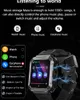 NUOVO T93 Smart Watch 3 in 1 TWS auricolari 4 GB Grande memoria Bluetooth Call 1.96 Screen Music Earbuds Sports Men Smartwatch