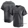 2024 Cidade Pete Alonso 12 Francisco Lindor Jersey de beisebol personalizada Alvarez Jeff Mets McNeil Brandon Nimmo Darryl Strawberry Kodai Senga Keith Hernandez Edwin