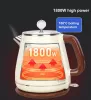 Ketty 1800 ml czajnik elektryczny Retro Szybko gotuj wodę 304 Kettle ze stali nierdzewnej Automatyczna zasilanie DOM DUŻA KETTLE 1500 W