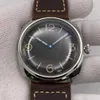 Luksusowe zegarki Repliki panerei automatyczne chronografie na rękę Radiomirs 3 tag 47 mm Stahl Schwarzes Zifferblatt Handaufzug Herren Uhrplereei zanurzeny w