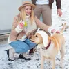 Dog Apparel Lovely Comfortable Friendly To Skin Hat With Earmuffs Pets Warm Headwear Pet Supplies