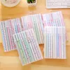 10 pezzi/scatola Colorful Ink Pens Pens Floral Cartoon 0,38 mm Neutro per studenti Kawaii Stationery School Office Scrittura di forniture