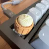 Комбалы небольшой парированной булочной смолы Keycap Личность Personty Dumpling Design Magnet Cap для поперечной вишневой переключатель MX Механическая клавиатура