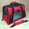 고양이 캐리어 통기성 애완견 캐리어 패션 애완 동물 핸드백 휴대용 작은 개 야외 여행용 가방 휴대용 가방 11 색