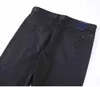 PAA Designer Luxury maschi da uomo pantaloni di abbigliamento pantaloni casual marca di moda leggings a colore solido color blu colore uomo d'affari all'ingrosso