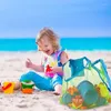 Sacs de rangement Sac de plage en mesh pliables