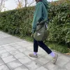 Sacchetti e vagabondi tote borsa giapponese ultra leggera e sottile sacca di traversa casual in nylon per uomini e donne