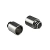 510 Drip Tip Stainless Steel Metal Silver Mouthpiece