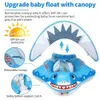 Bebê de natação de bebê flutuador inflável infantil flutuando para o verão infantil acessórios de piscina de natação círculo de bebê brinquedo de água de banho 240407