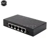 Przełączniki 1PCS 5 Port 10/100/1000 Mb/s baza Gigabit Mini Hub Fast RJ45 LAN Ethernet Desktop Nowa duża prędkość