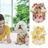 Vêtements pour chiens s / m / l / xl vêtements d'été des chemises de chiot