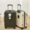 荷物旅行スーツケーストロリー荷物セットABS+PC女性キャビン化粧品荷物ローリング荷物セットカップホルダー軽量荷物