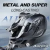 Accessories HISTAR Long Casting 7.3:1 High Ratio 8kg Drag Power Metal Rotor Aurora Baitcasting Fishing Reel