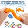 DECOMPRESSIONE POETH 36pcs TUBI POP Fidget Tubes Party Favora giocattoli sensoriali Collegabili Giovani di rilievo di stress Extendible Stress Relief Favors School Reward Gifts T240422