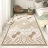 Mattor modern enkel hushåll jordmatta för säng rum levande matta stort sovrum dekoration tatami utomhus