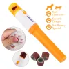 Clippers Electric Pet Nail Grinder Cat Claw saxen Dog Nail Clippers Nail Trimmer Dog levererar husdjursprodukter