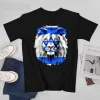 T-shirts Unisex Men Flag of Israel Lion Israel Flag Tshirt Tees T Shirts Women Boys 100% Cotton TShirt