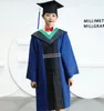Clothing Sets Master's Degree Gown Bachelor Costume And Cap University Graduates Academic College Graduation & Apparel