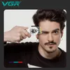 VGR Hair Clipper Machine Electric Cutting Machine Professional Professional Cordless Trimmer Discloy Discloy for Men V699 240411