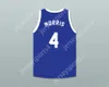 CUSTOM ANY Name Number Mens Youth/Kids PEE WEE MORRIS 4 ANGEL BEACH GATORS BLUE BASKETBALL JERSEY PORKY'S REVENGE TOP Stitched S-6XL