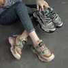 Chaussures habillées 5cm Bottes ergonomiques Plateforme de printemps Plate-plaque Cow Cow Verineuse Femme en cuir Automne aux chevilles Automne Sneakers