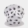 Berets 2024 Summer Polyester Cartoon Panda Print Print Bucte Hat Fisherman Outdoor Travel Sun Cap для мужчин и женщин 08