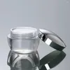 Бутылки для хранения 15 г прозрачная пластиковая горшка балка для бутылки для олова в сыворот