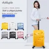 Bagage Duoluplo 2023 Italiaans persoonlijkheidsontwerp Travel Bagage Student Rolling wielen ABS+PC Women Carry On Suitcase Men Trolley Case