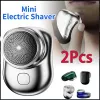 Shavers Mini Electric Travel Travel Golarka Rozmiar Pocket Pocket Electronic Razor męs