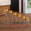 Storage Bottles 10 Pieces 5ml/7ml/10ml/14ml/18ml/20ml Glass With Aluminium Lids Small Mini Jars 6 Sizes U-pick