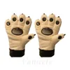 Feest voorstander van schattige cartoonbeer poothandschoenen winter fluffe pluizige beer klauw Halloween cosplay kostuumhandschoenen vrouwen kinderen wanten lt940