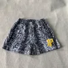 Inaka Power Shorts Män Kvinnor Basket Gym Träning Mesh Dubbelskikt broderi Animal Pack 20 240408