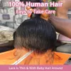 360 HD Lace Hair Hair Hair Boms للنساء العظم البرازيلي مستقيم 13x4 الدانتيل الشفاف