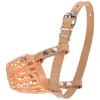 Dog Collars Pet Puppy Plastic Basket Type Adjustable Training Muzzle Anti-biting For Biting And Barking Control Size XS