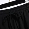 Plus size 6xl 150 kg Donne Shorts Shorts Arrivo Casual Summer Shorts Shorts Black White 240411