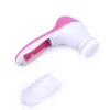 Scrubbers mini 5 en 1 cepillo de limpieza facial lavado facial limpieza de poros masaje de masaje cuidado de belleza