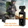 4K Ultra HD Pocket Action Camera Rotatable Vlog Wifi Mini Sports Cam Waterproof Case Helmet Travel Bicycle Driver Recorder 240407