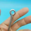 Accessories HOOFISH 5PCS/LOT Giant Barbed Sea Fishing Hook 9/0#10/0#11/0#12/0# Big Tuna Bass Shark Fish Hook Stainless Steel Fishing Hook