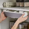 Organisation Multiuse Home Kitchen Selfadhesive Wallmounted Undershelf Organizer Spice Bottle Storage Rack