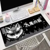 Pads Pink Fox Mat Mat Gamer Mousepads Kawaa Myse Pad xxl duże biurko biurowe 900x400 Duże myszy Myse MysePad Home Myse na komputer