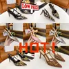 Summer Designer Heel New Rivet High-Heeled Shoes Dress Shoes Women Naken Color Patent Leather Shallow Pointed Toe Party 35-41
